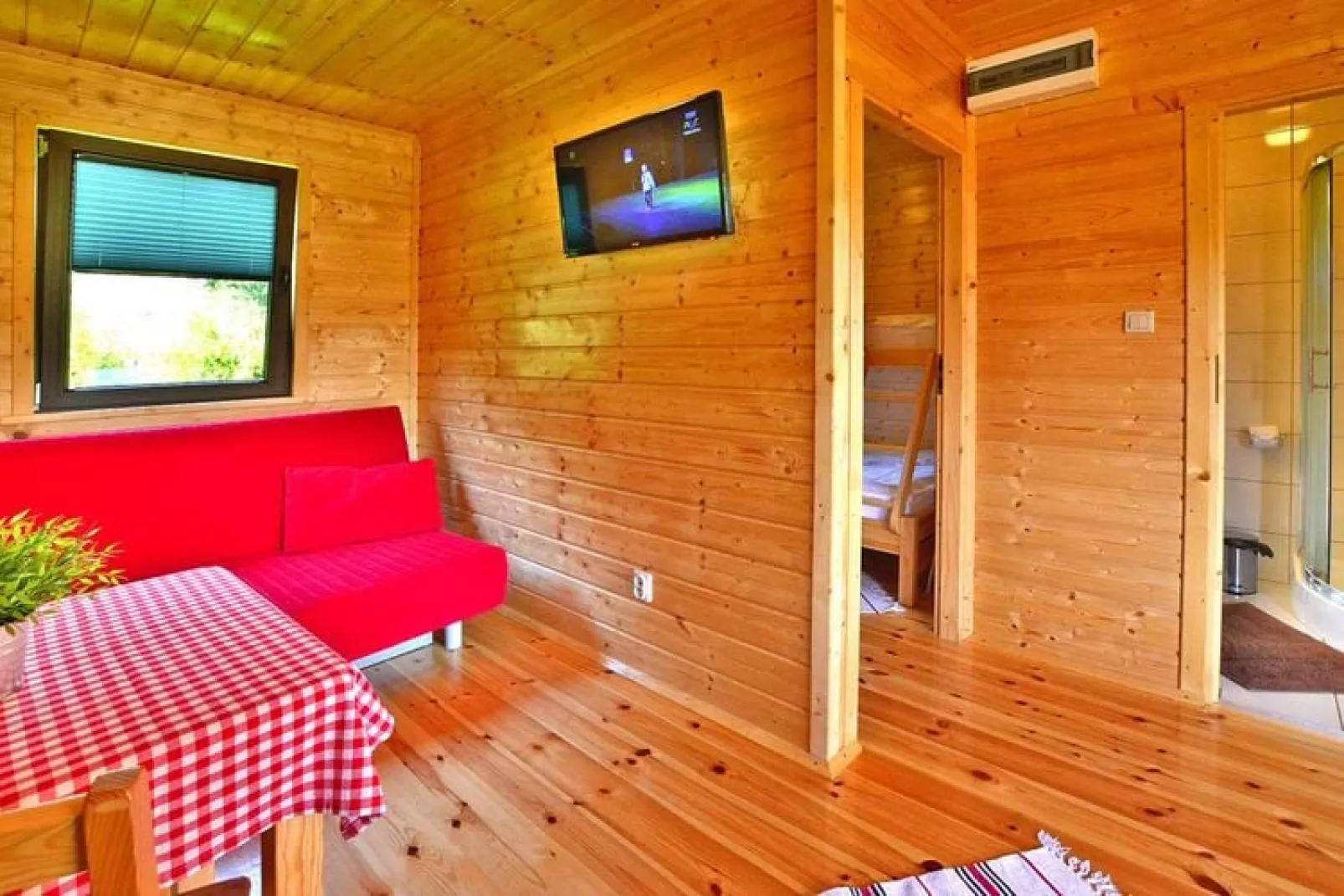Domki letniskowe dla 4 osób Mielno-Living room