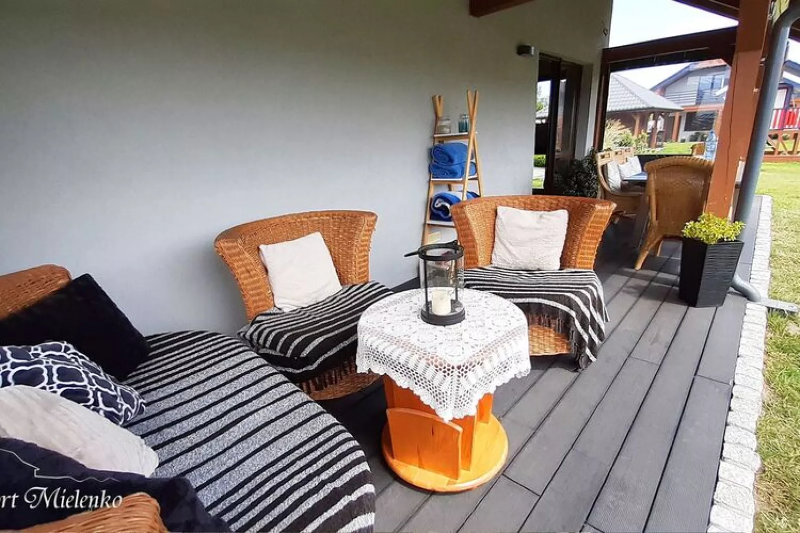 Dom MARCO POLO Mielenko-Terrace balcony