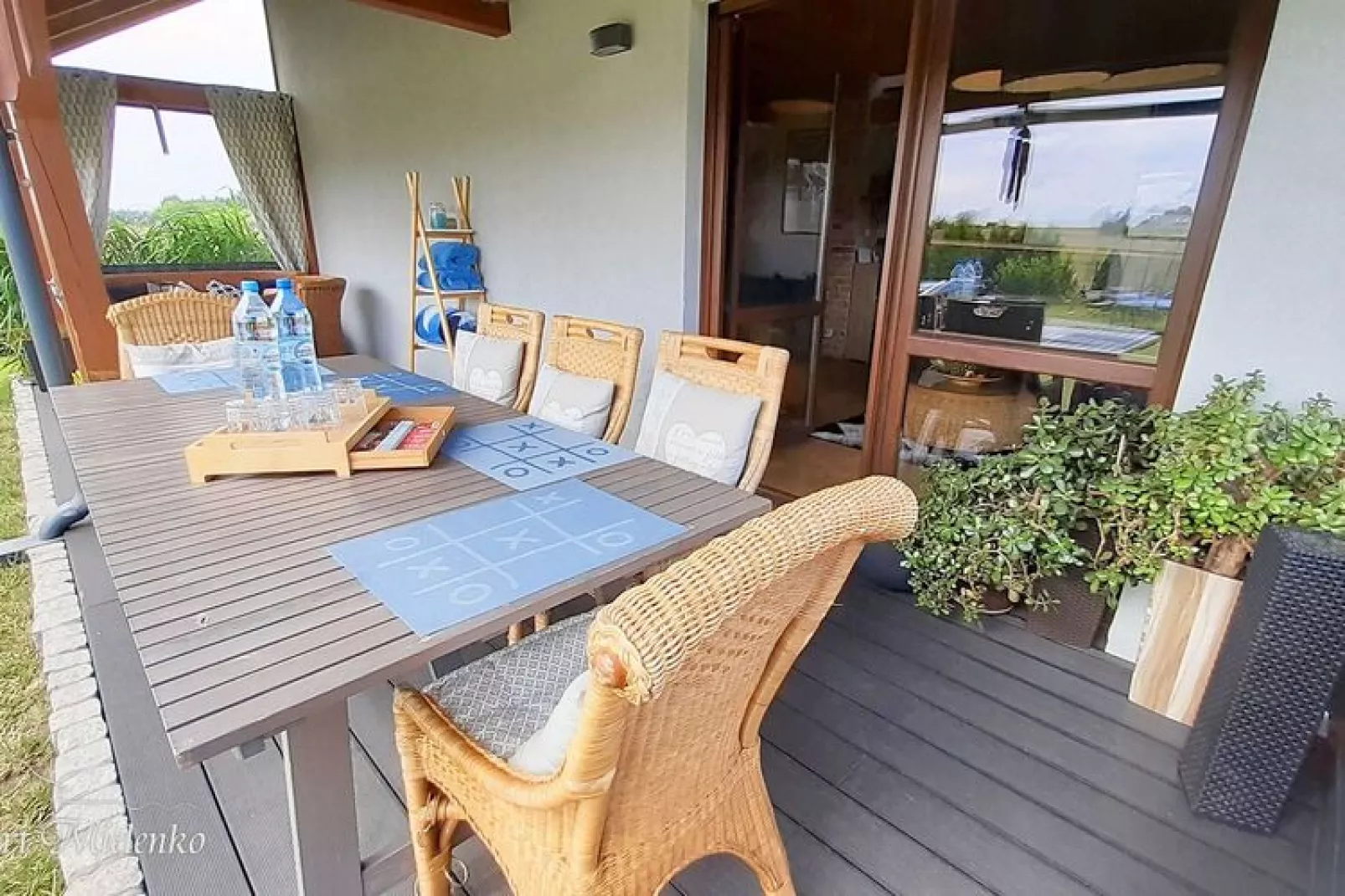 Dom MARCO POLO Mielenko-Terrace balcony