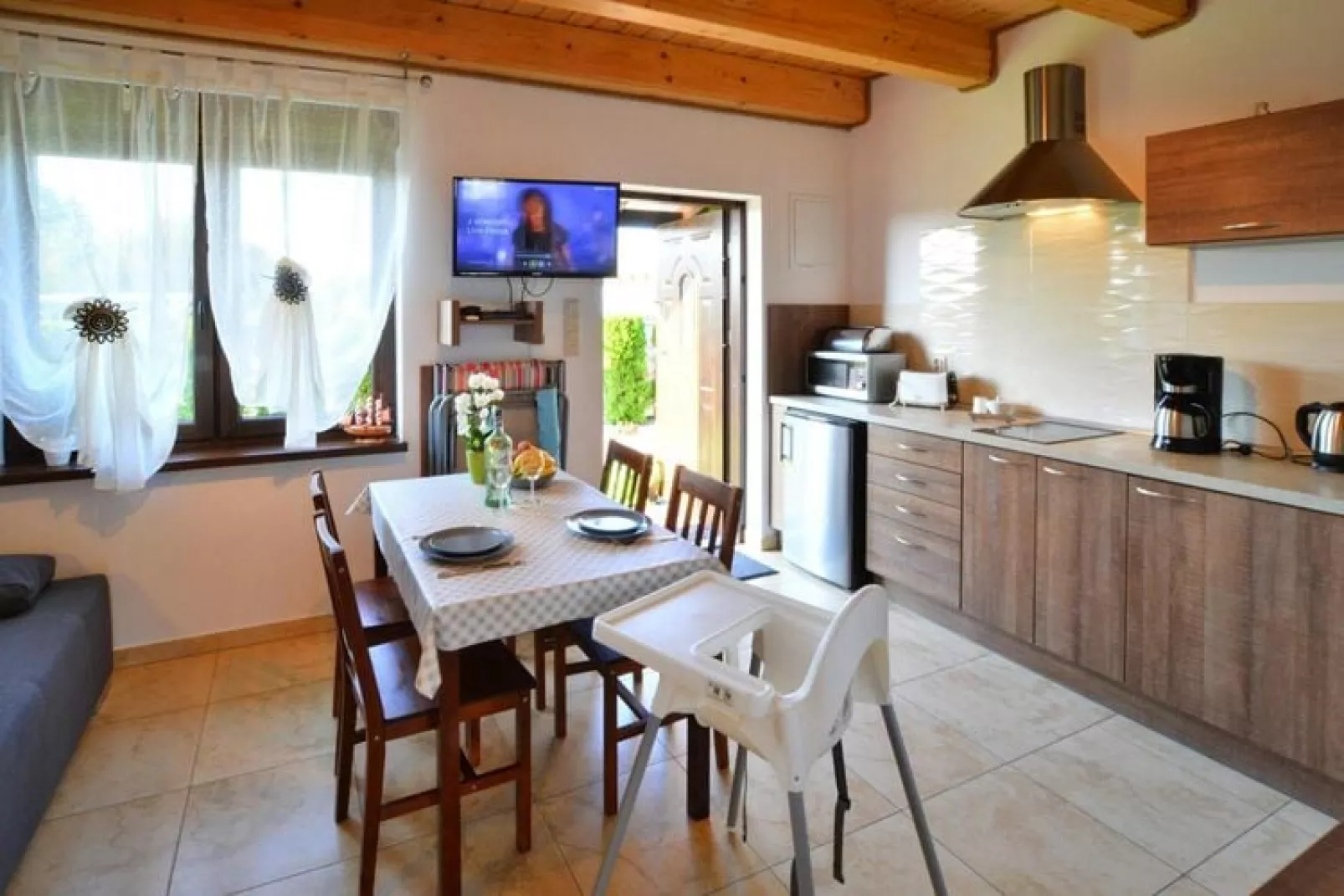 Apartmenty wakacyjne Sianożęty-Kitchen