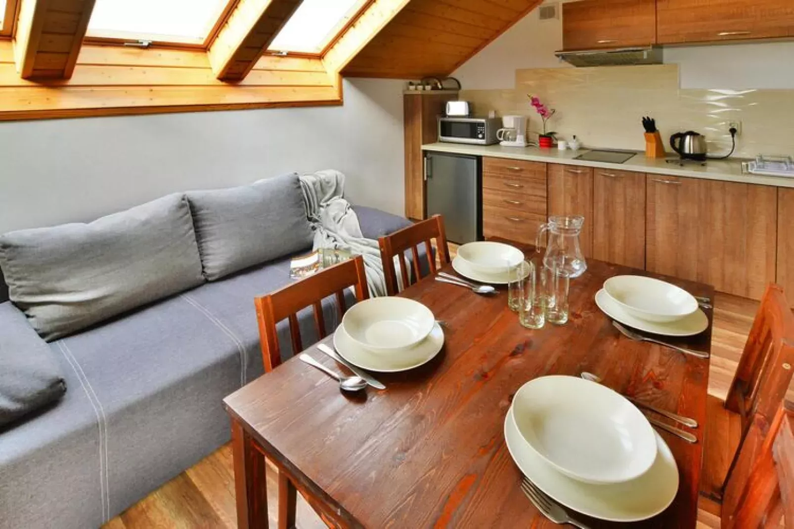 Apartmenty wakacyjne Sianożęty-Dining room