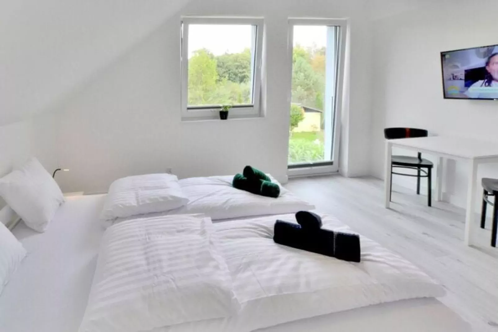 Dom wakacyjny w Mielenku dla 6 osób-Bedroom