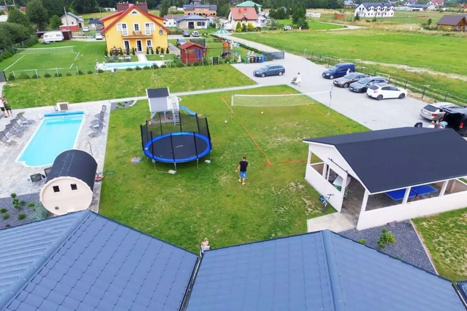 Domki wakacyjne z basenem Gąski-Außenbereich