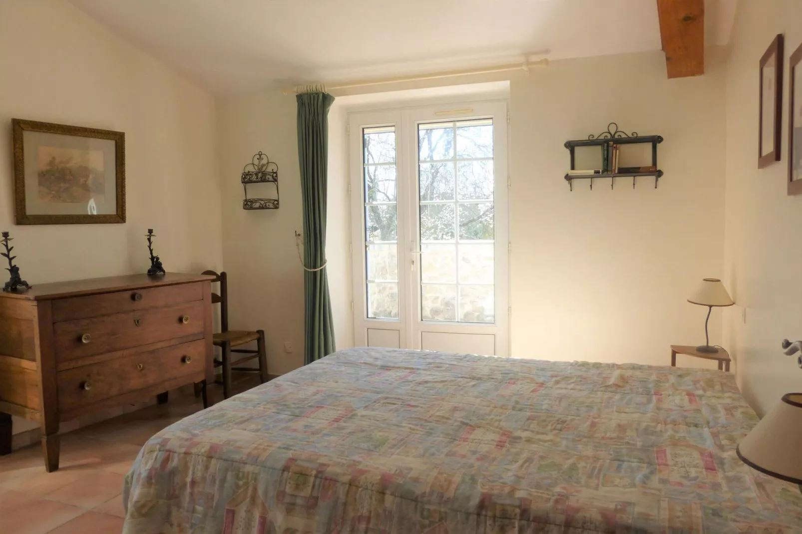 Doppelhaushälfte in Lussan / Le Lilas-Schlafzimmer