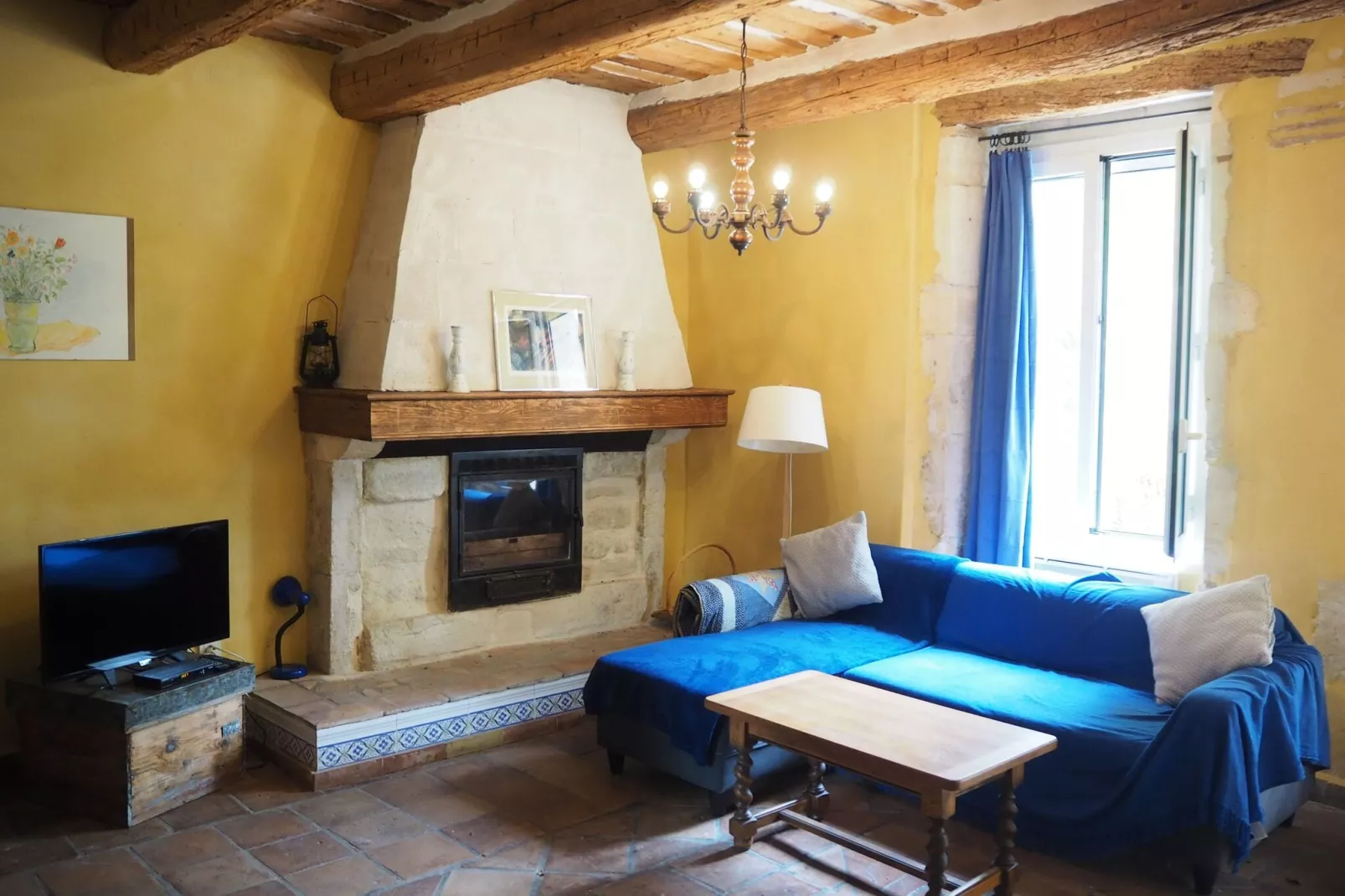 Doppelhaushälfte in Noves-Living room