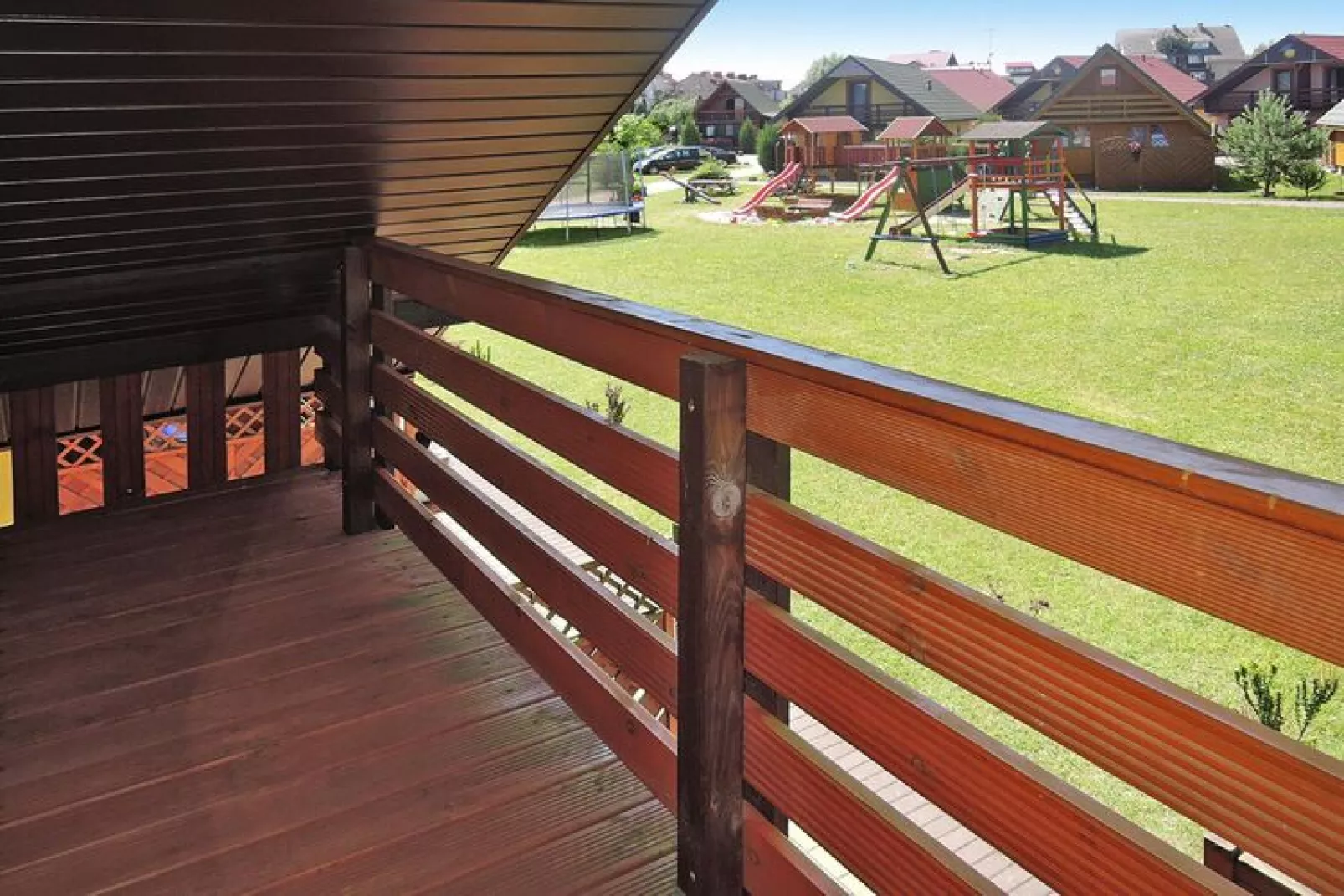 Holiday Resort in Rewal-Terrace balcony