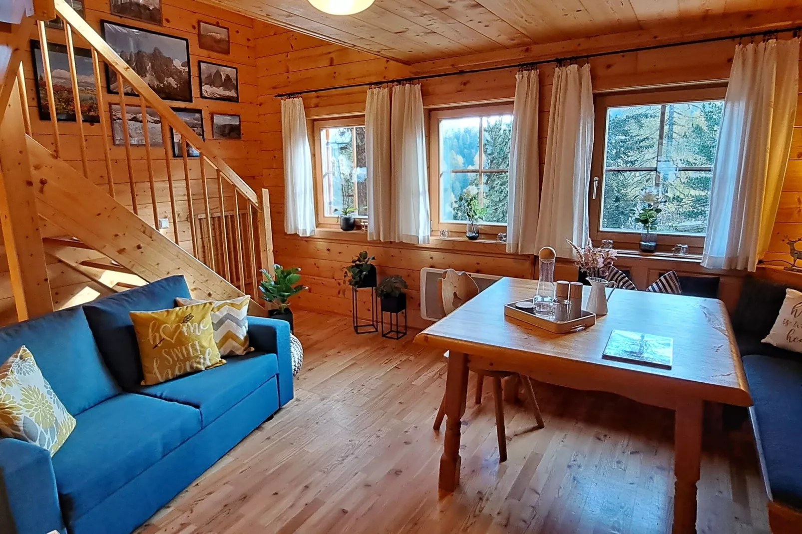 Chalet Bergliebe-Living room