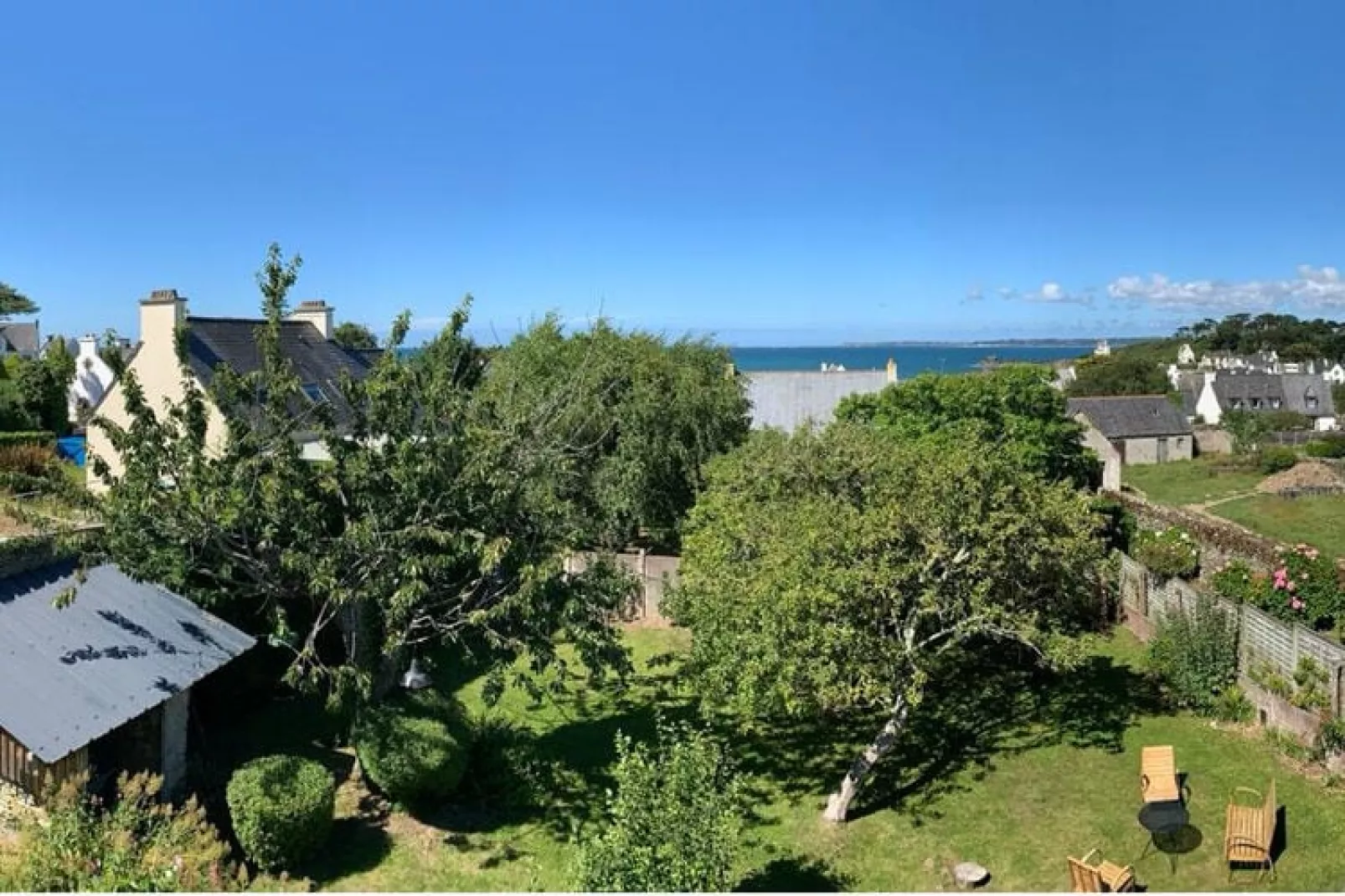 Holiday home Locquirec-Aussicht Sommer