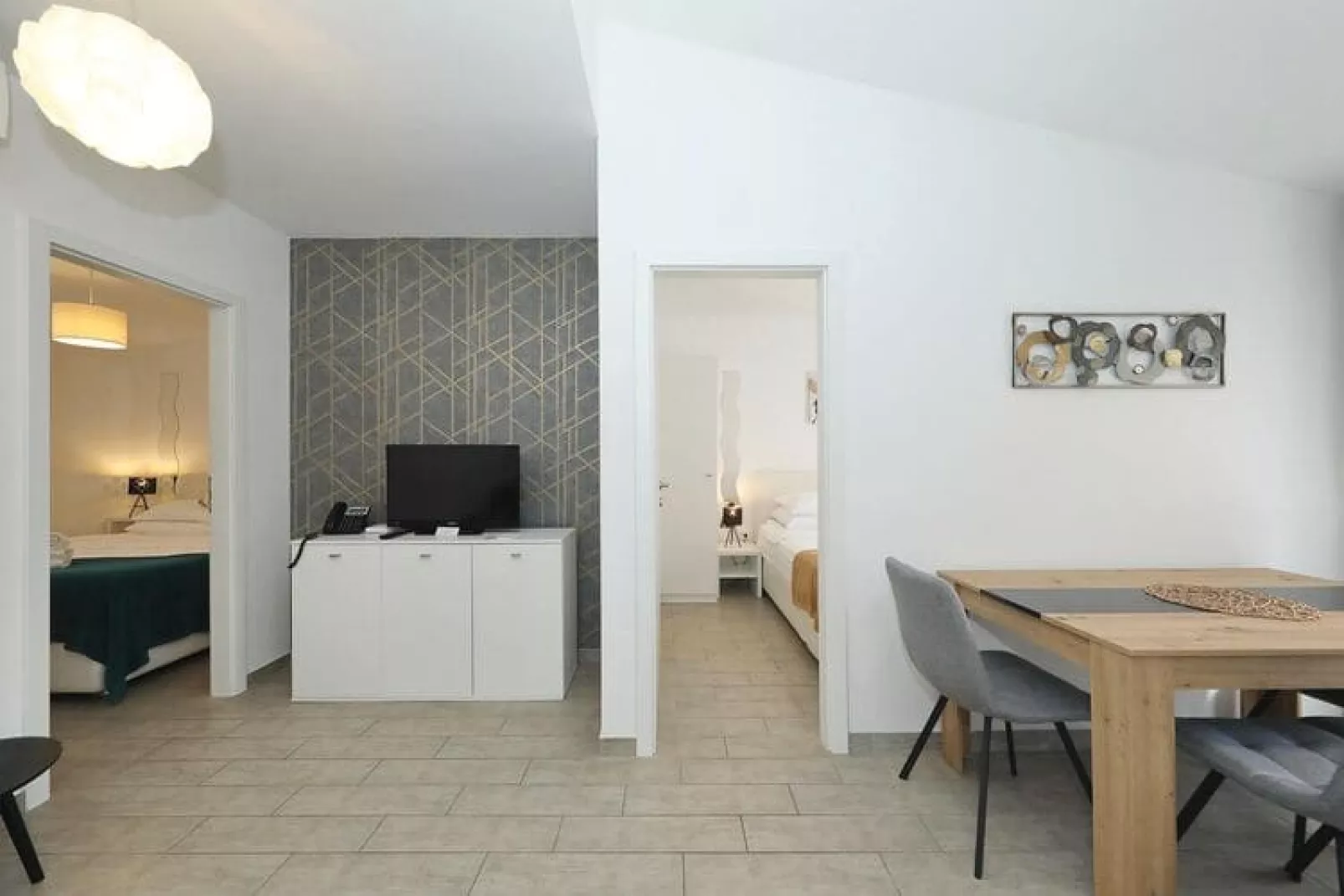 Holiday resort Vile Dalmacija, Preko-3-Raum-App., Classic 4+2, ca. 42 qm für 6 Pers.-Living room