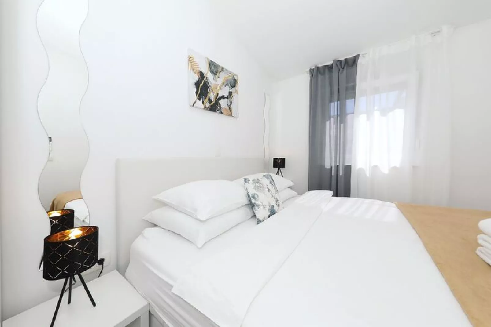 Holiday resort Vile Dalmacija, Preko-3-Raum-App., Classic 4+2, ca. 42 qm für 6 Pers.-Bedroom