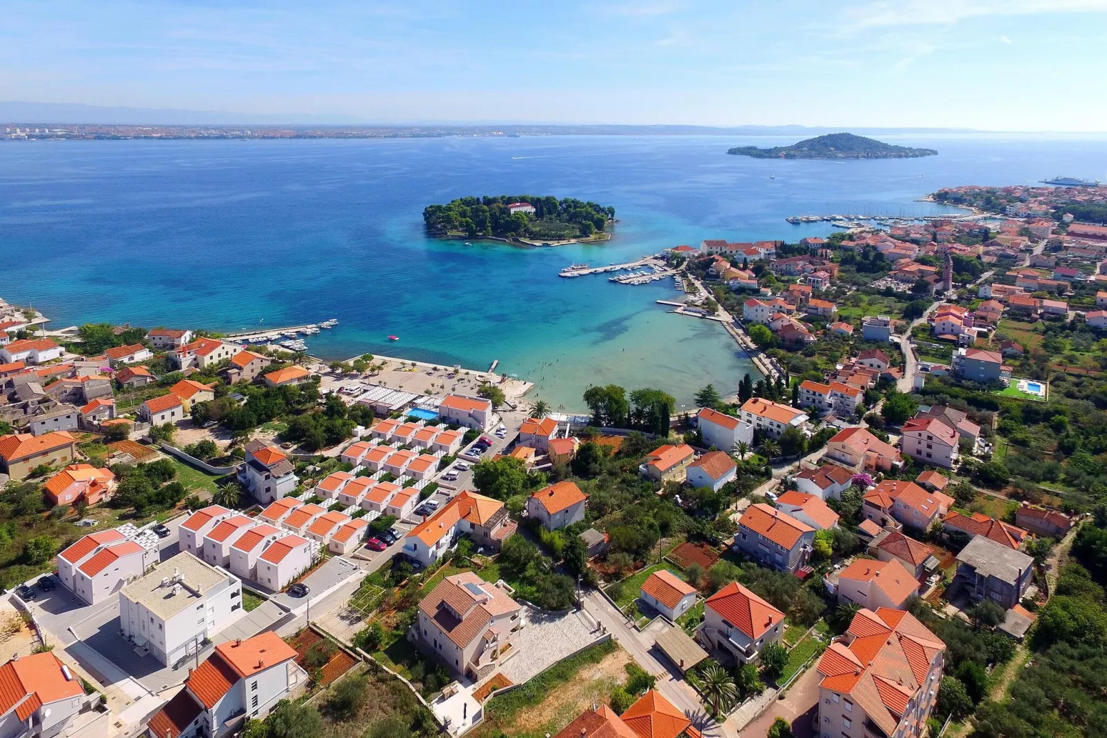 Holiday resort Vile Dalmacija, Preko-3-Raum-App., Classic 4+2, ca. 42 qm für 6 Pers.-View summer