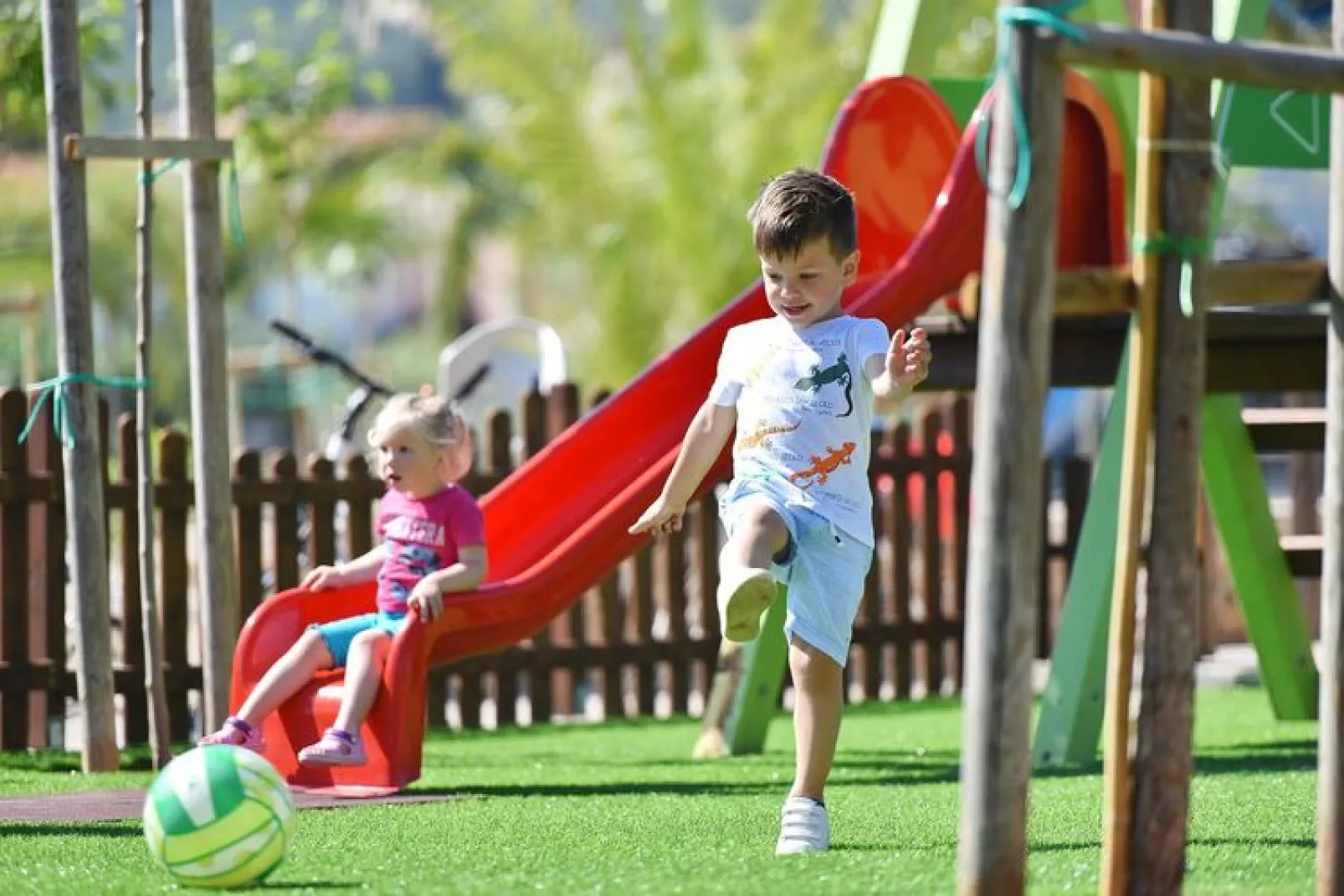 Holiday resort Vile Dalmacija, Preko-3-Raum-App., Classic 4+2, ca. 42 qm für 6 Pers.-Outdoor
