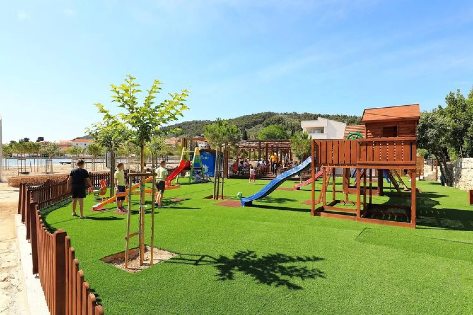 Holiday resort Vile Dalmacija, Preko-3-Raum-App., Classic 4+2, ca. 42 qm für 6 Pers.-Outdoor