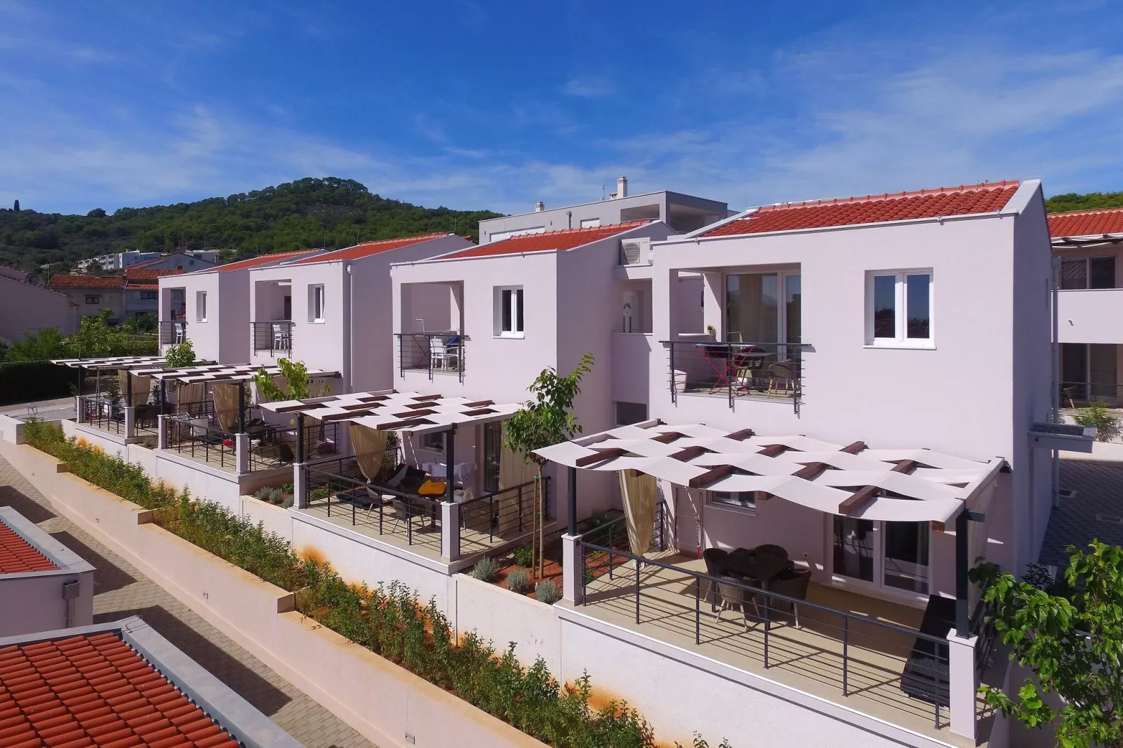 Holiday resort Vile Dalmacija, Preko-3-Raum-App., Superior 4, ca. 45 qm, für 4 Pers.-Exterior summer