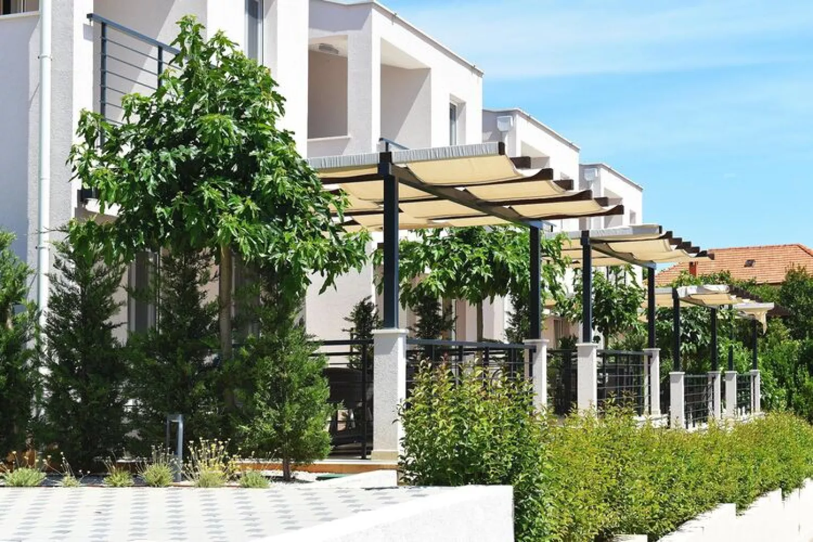 Holiday resort Vile Dalmacija, Preko-3-Raum-App., Superior 4, ca. 45 qm, für 4 Pers.-Exterior summer