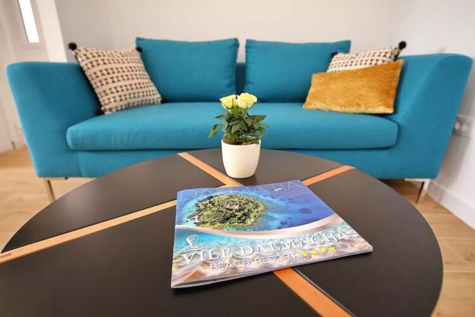 Holiday resort Vile Dalmacija, Preko-3-Raum-App., Superior 4, ca. 45 qm, für 4 Pers.-Living room