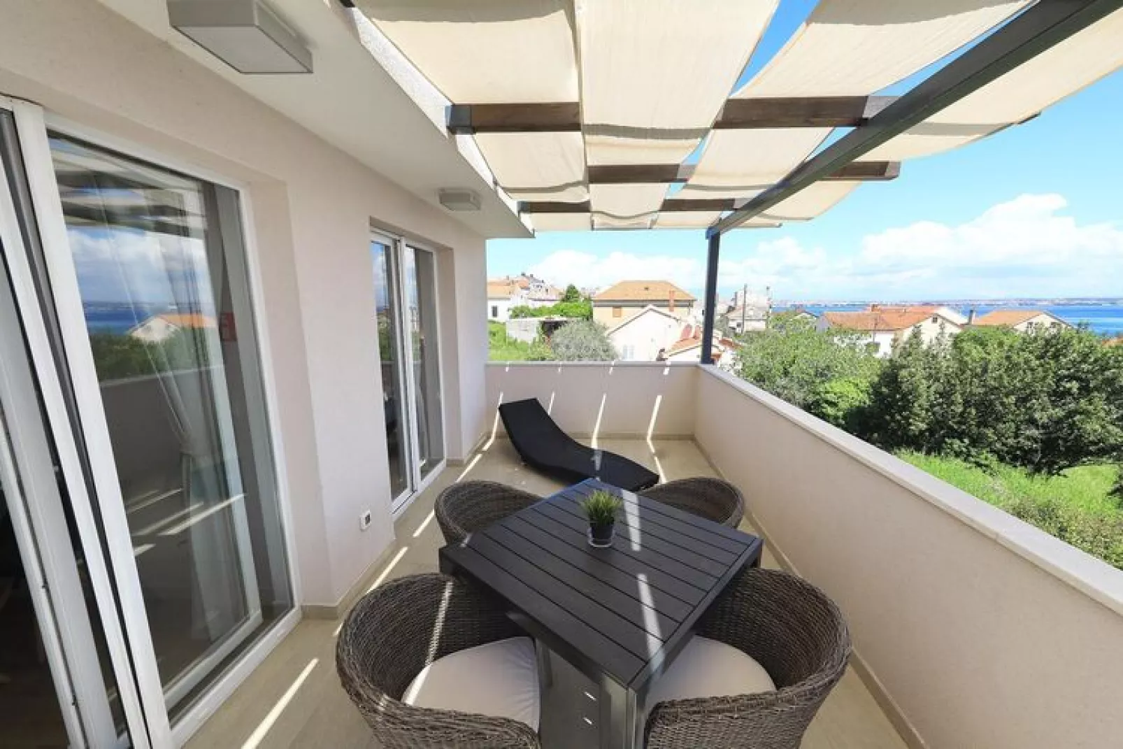 Holiday resort Vile Dalmacija, Preko-3-Raum-App., Superior 4, ca. 45 qm, für 4 Pers.-Terrace balcony