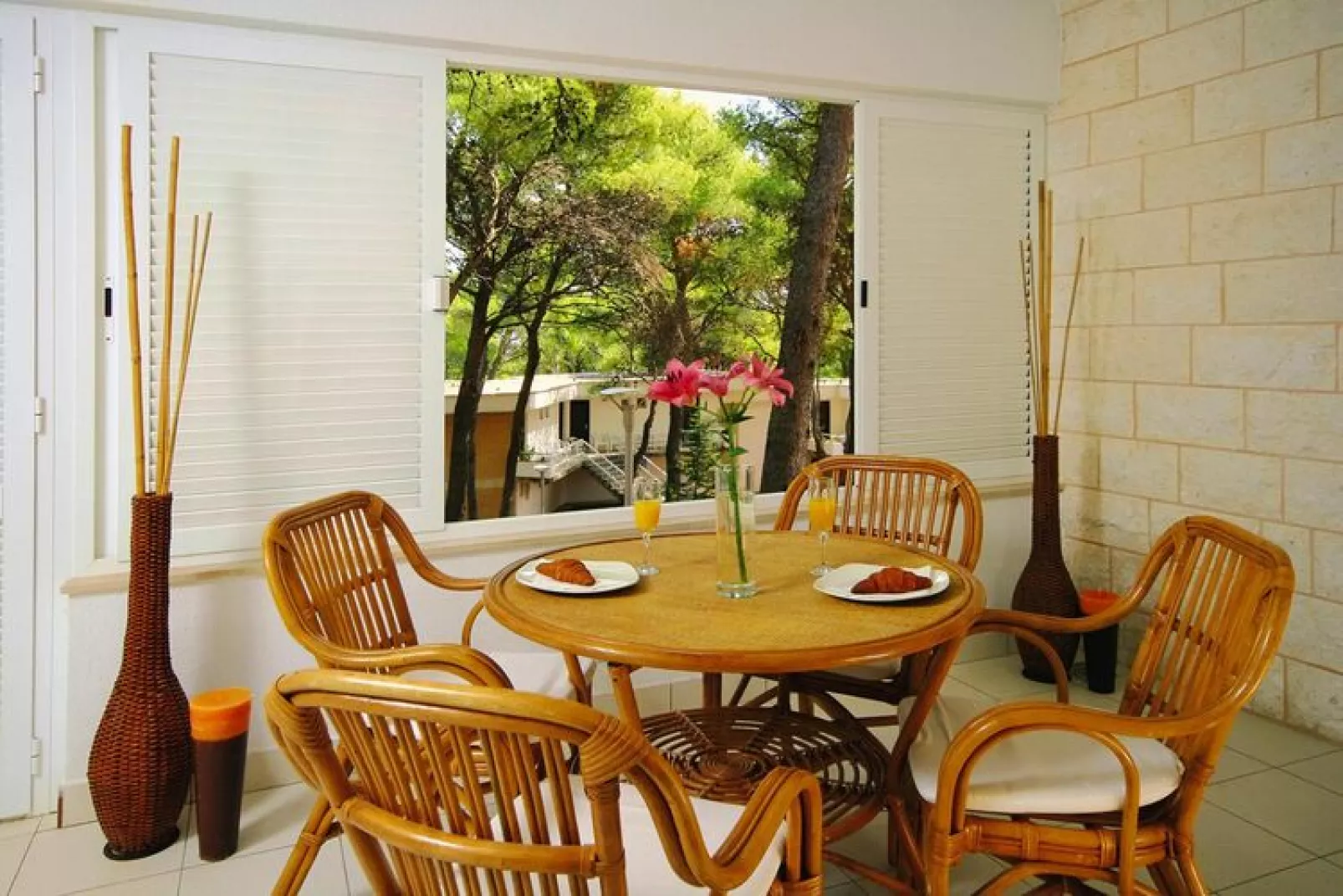 Apartments Fontana Resort Jelsa- Deluxe one bedroom apartment suite 2&2 - 68 qm 4 Pers-Living room