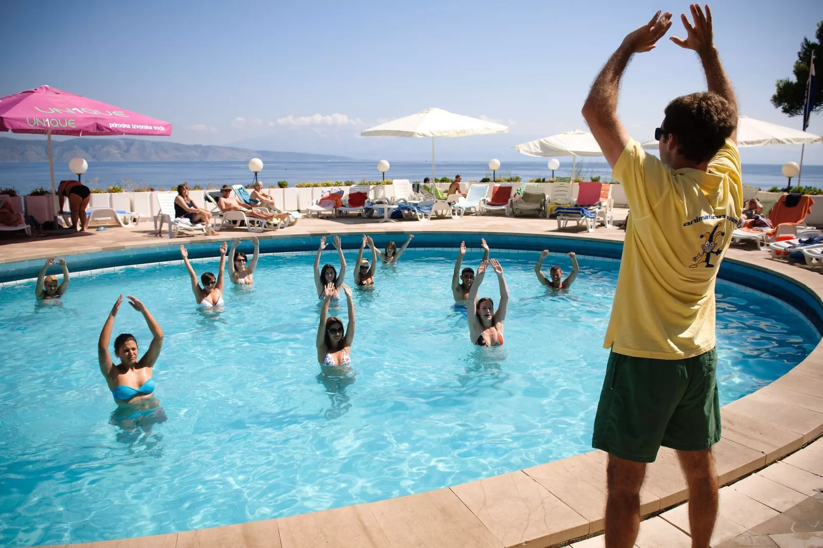 Apartments Fontana Resort Jelsa- Deluxe one bedroom apartment suite 2&2 - 68 qm 4 Pers-Pool