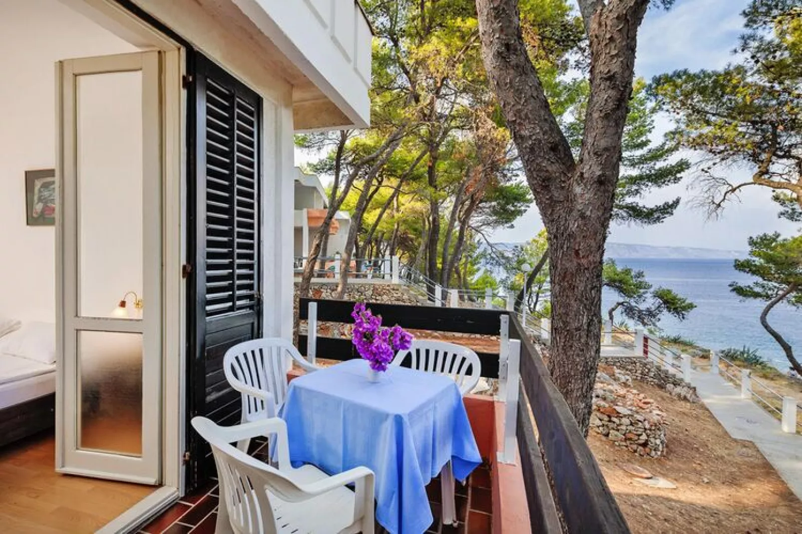 Apartments Fontana Resort Jelsa - Deluxe Studio 2 - 37 qm - 2 Pers-Terrace
