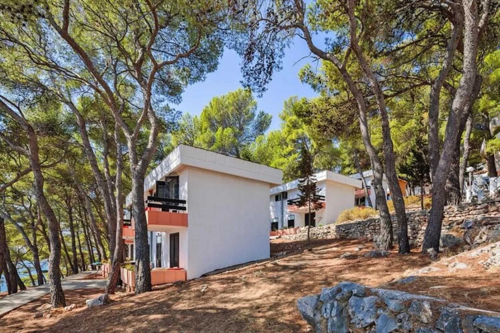 Apartments Fontana Resort Jelsa - Deluxe Studio 2 - 37 qm - 2 Pers-Exterior summer
