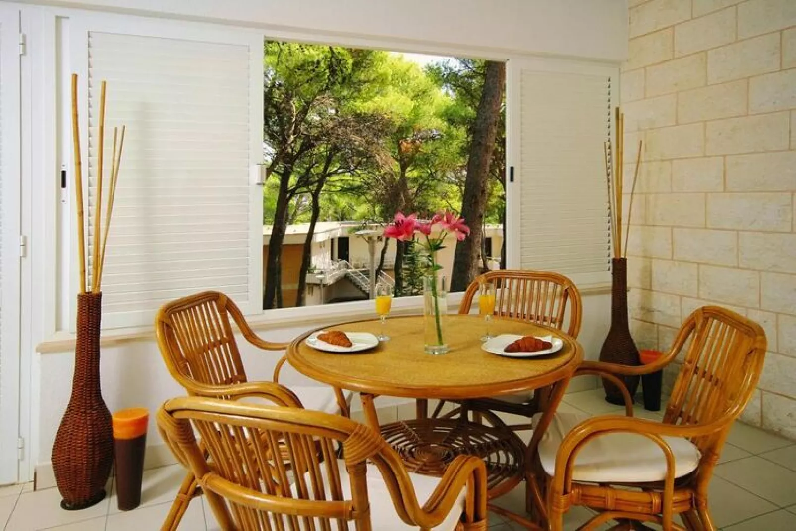 Apartments Fontana Resort Jelsa - Deluxe Studio 2 - 37 qm - 2 Pers-Terrace balcony