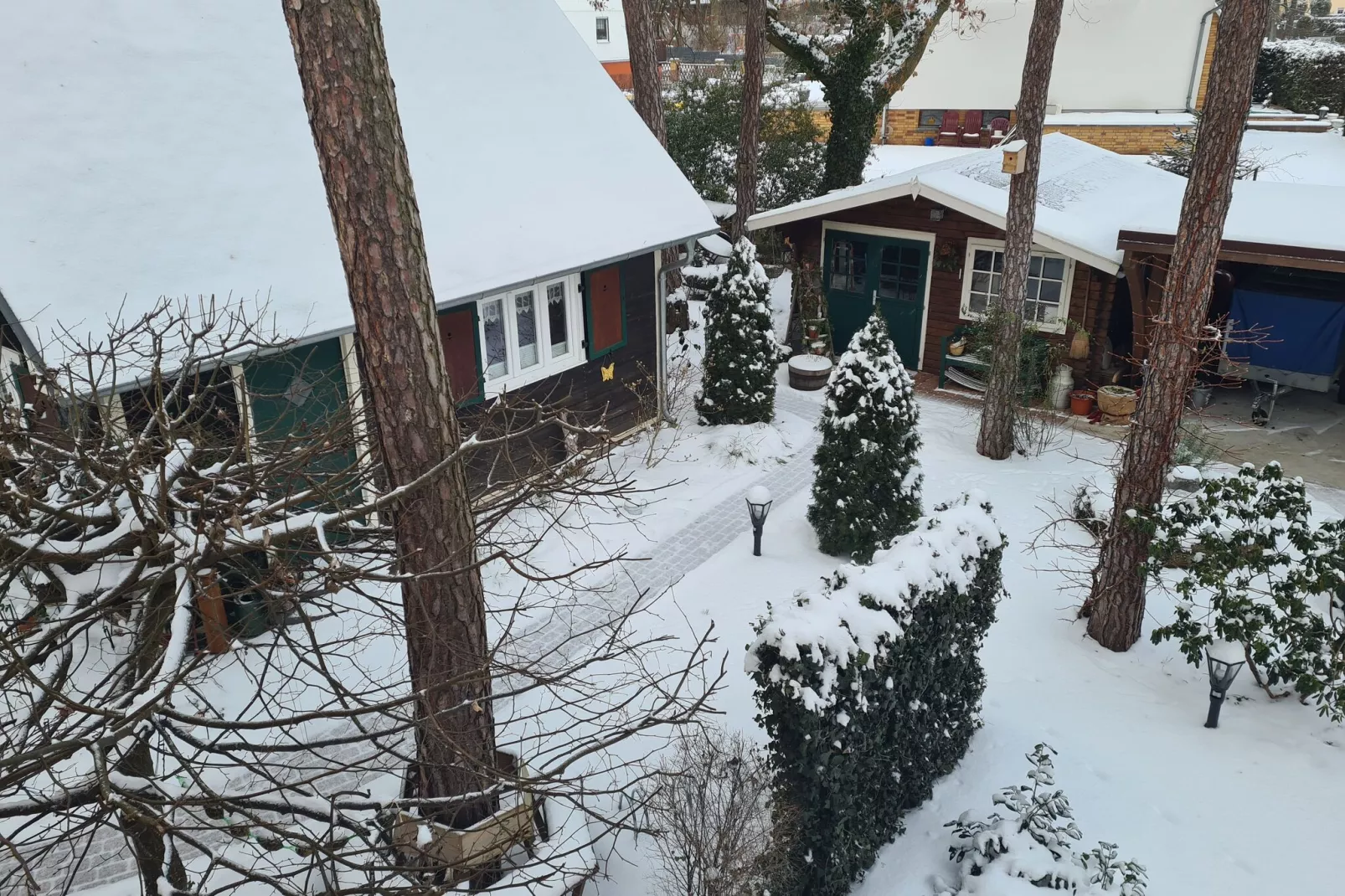 Ferienhaus 50 qm-Garden winter