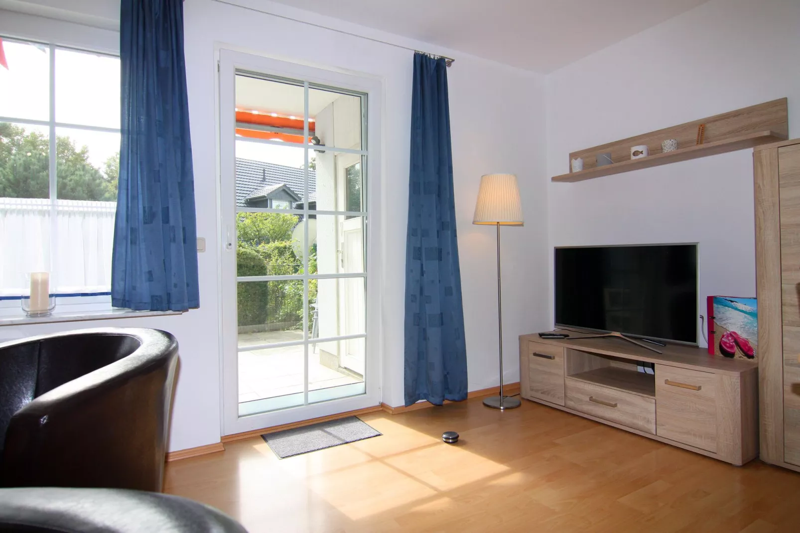 Ferienwohnung EG links Trassenheide-Wohnzimmer