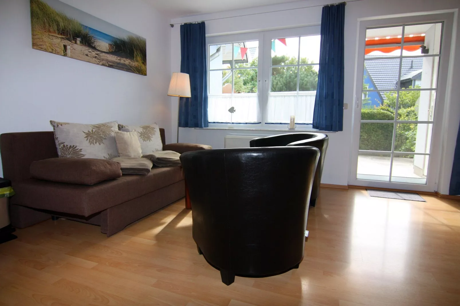 Ferienwohnung EG links Trassenheide-Wohnzimmer