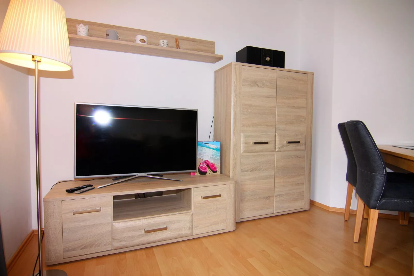 Ferienwohnung EG links Trassenheide-Wohnzimmer