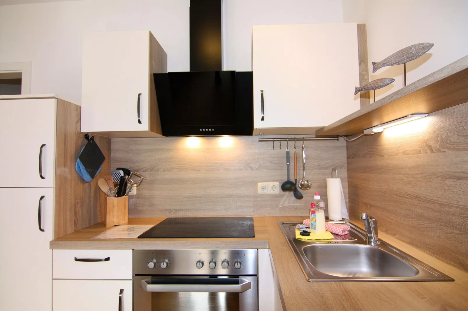 Ferienwohnung EG links Trassenheide-Küche