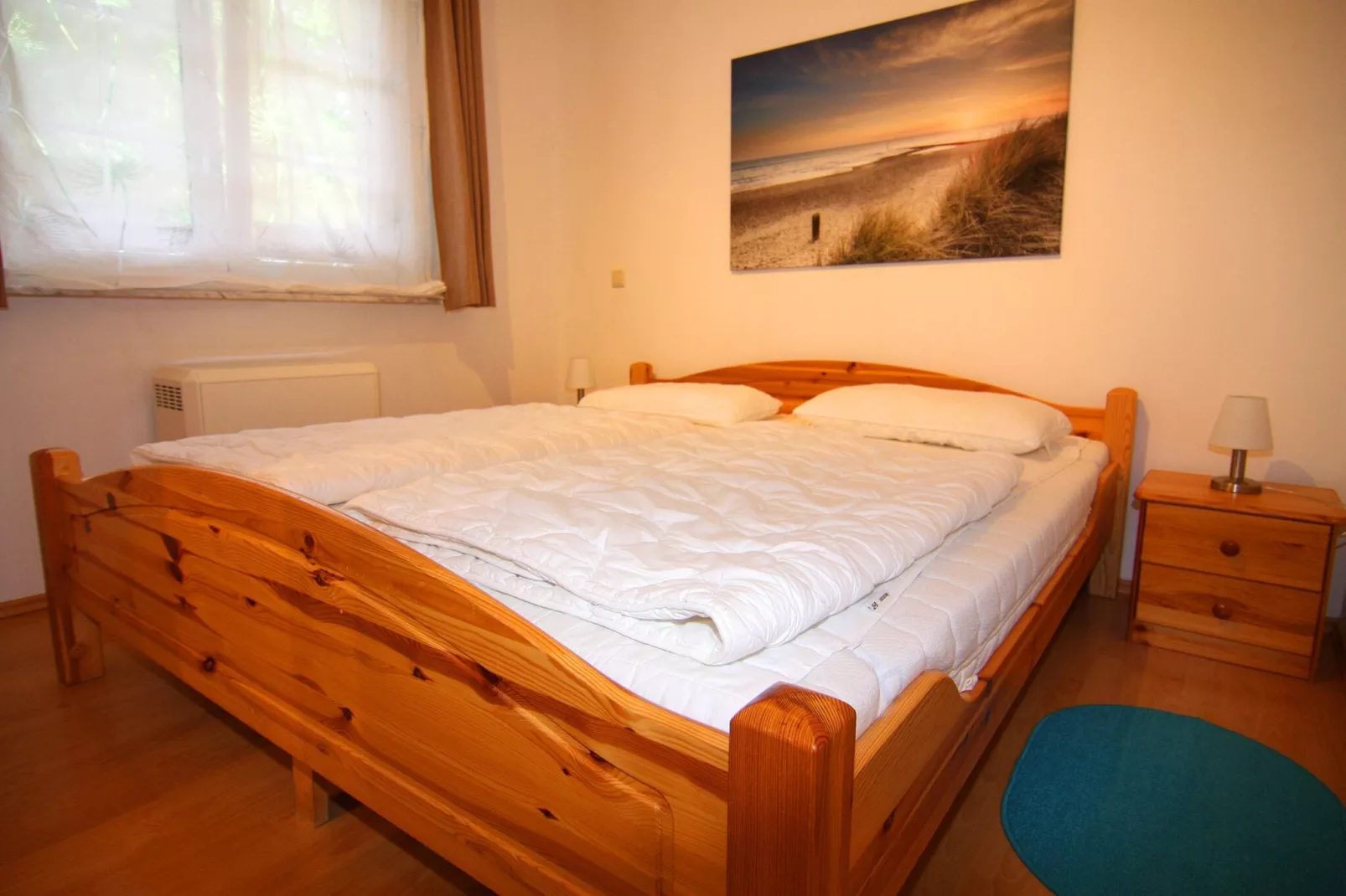Ferienwohnung EG links Trassenheide-Schlafzimmer