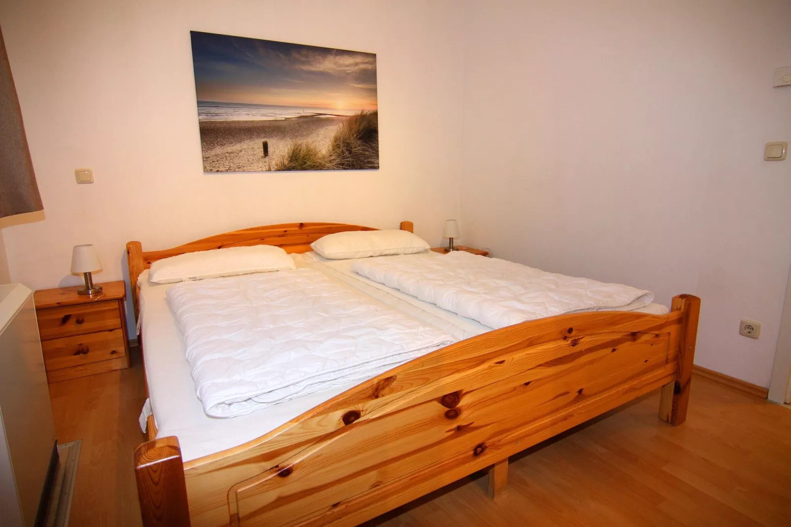 Ferienwohnung EG links Trassenheide-Schlafzimmer