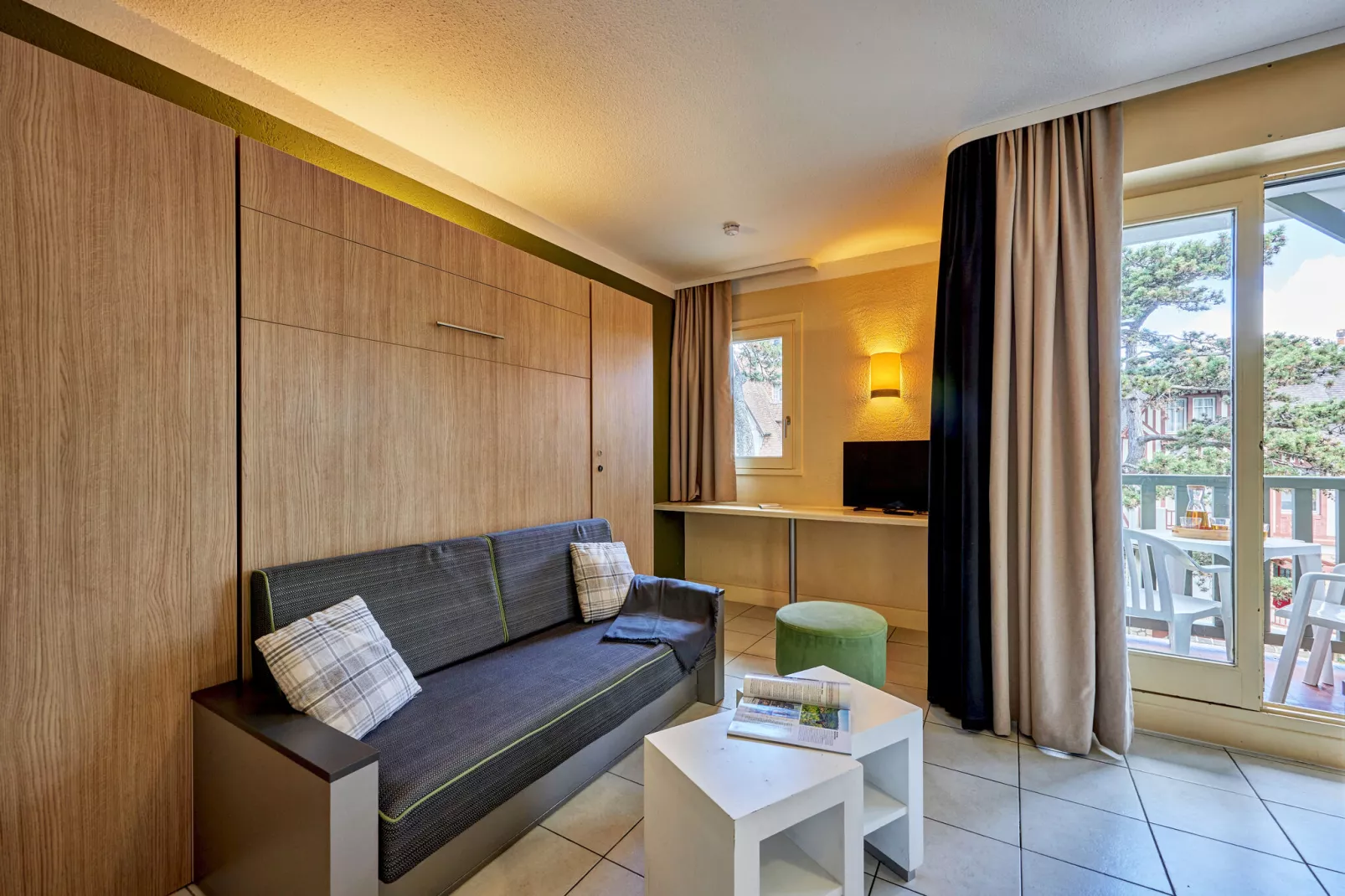 Residence Les Embruns Deauville - 14 Studio 4 p-Living room