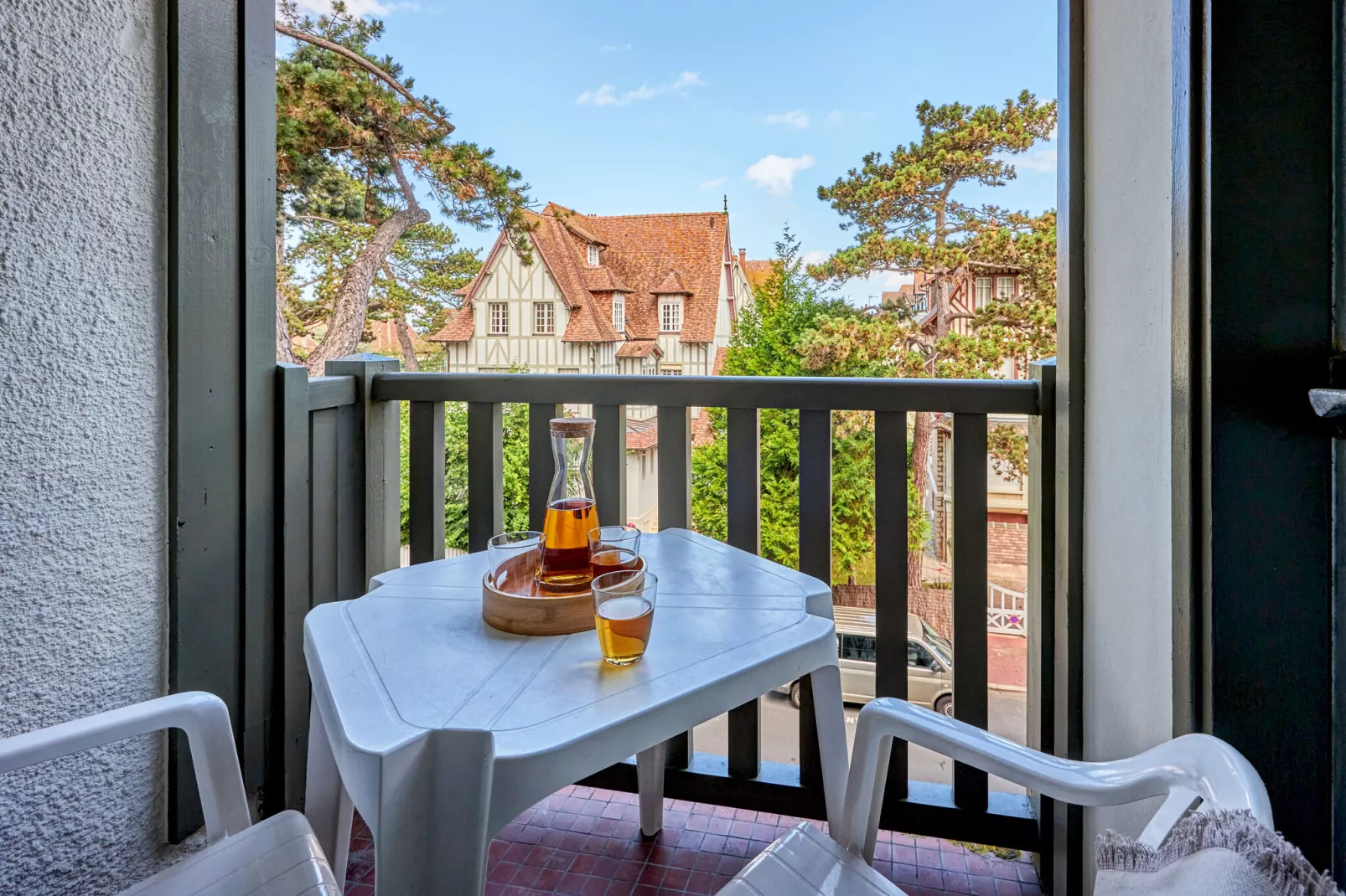 Residence Les Embruns Deauville - 14 Studio 4 p-Terrace balcony