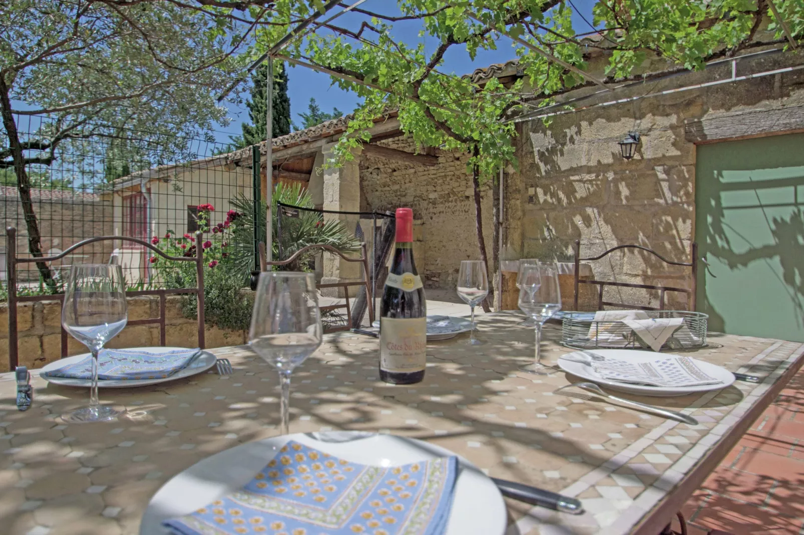 Maison de vacances - FOURNES-Terrace balcony