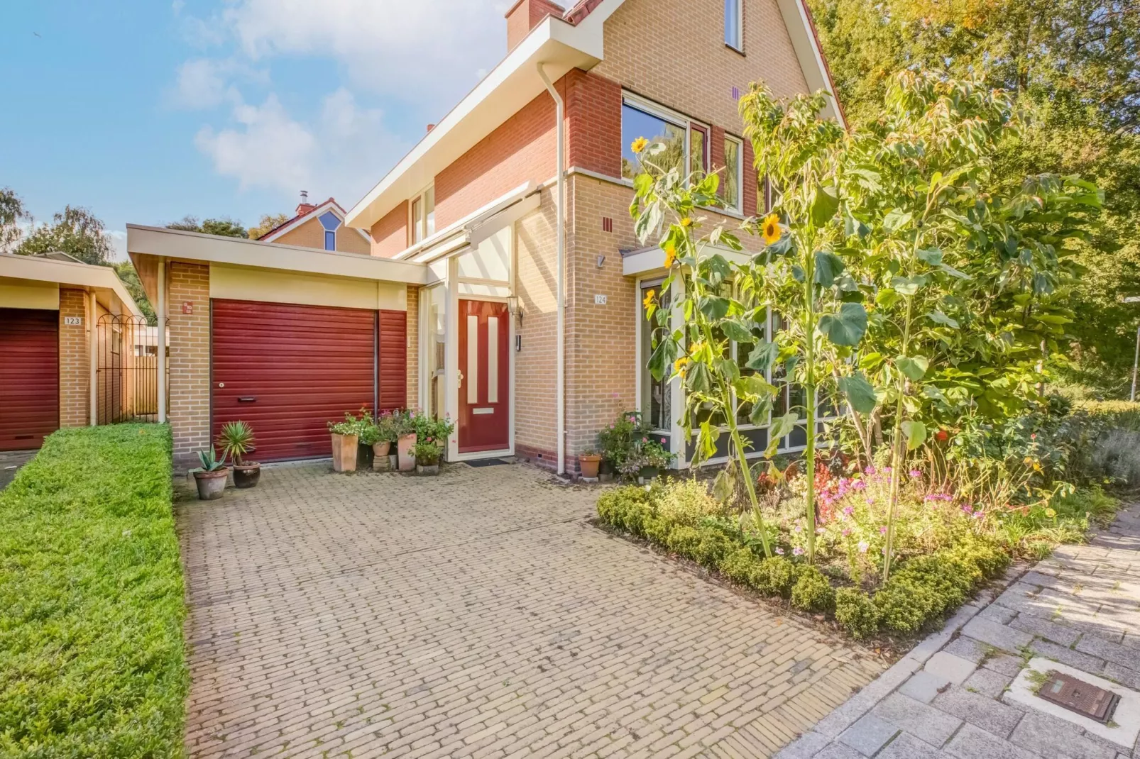 Vakantiewoning Blauw-Außenbereich Sommer