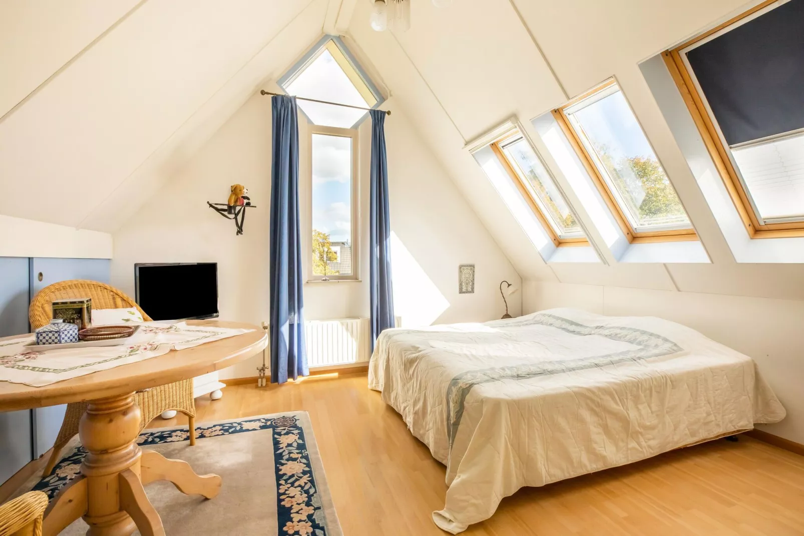 Vakantiewoning Blauw-Schlafzimmer