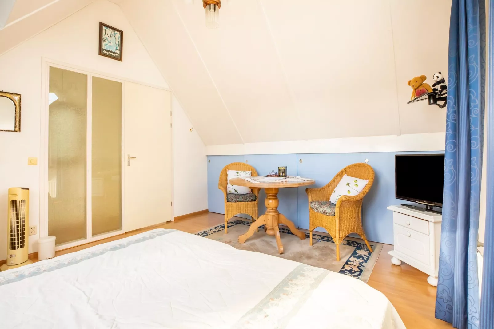 Vakantiewoning Blauw-Schlafzimmer