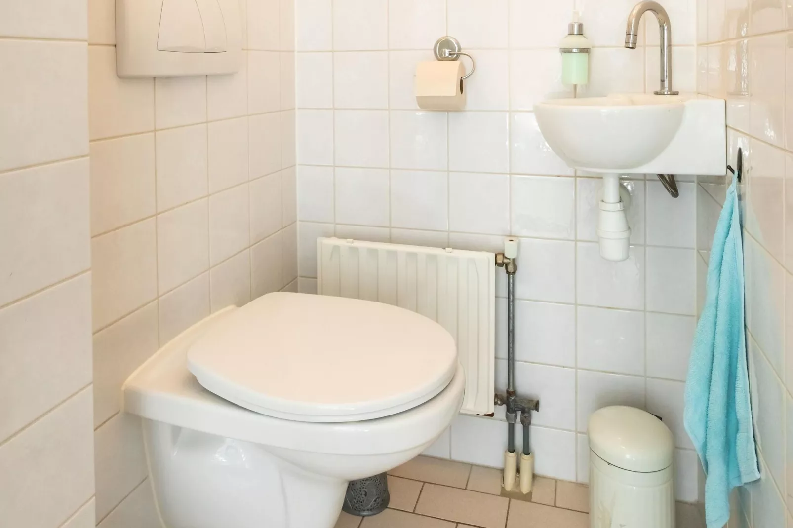 Vakantiewoning Blauw-Badezimmer
