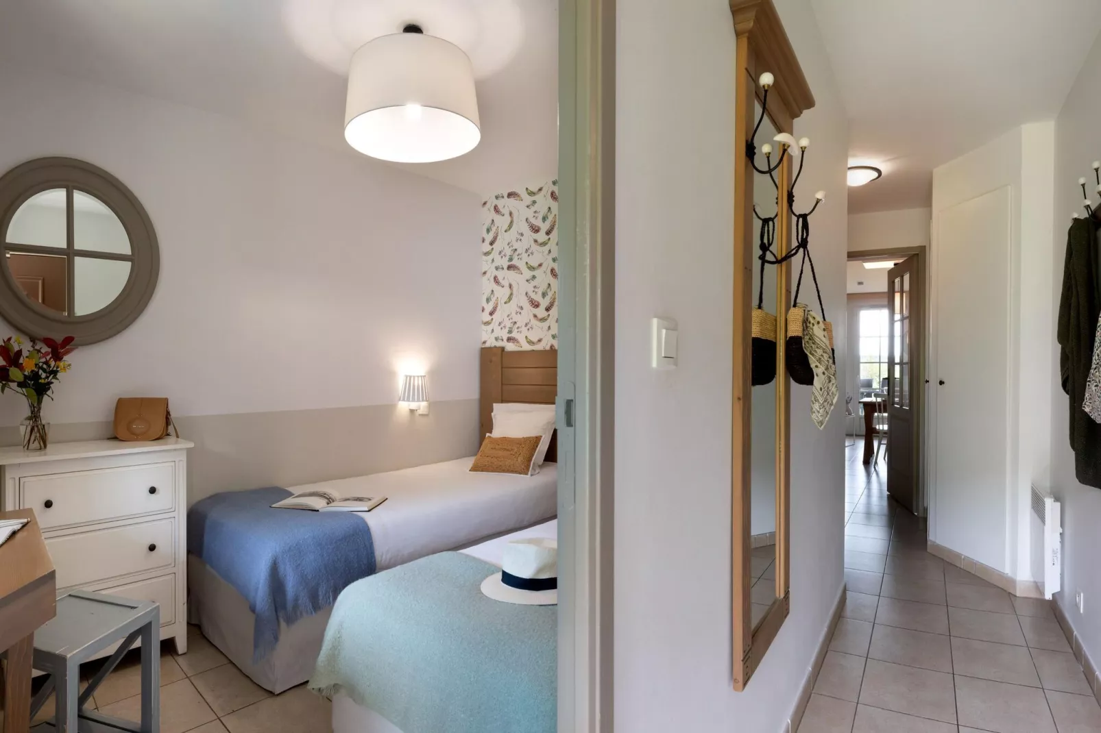 Residence & Spa Houlgate   24 Standard Apt 4 p - 1 bedroom-Bedroom