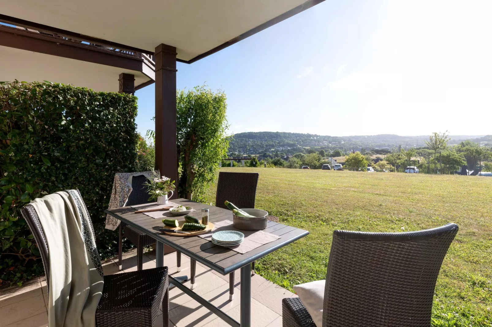 Residence & Spa Houlgate   24 Standard Apt 4 p - 1 bedroom-Exterior summer