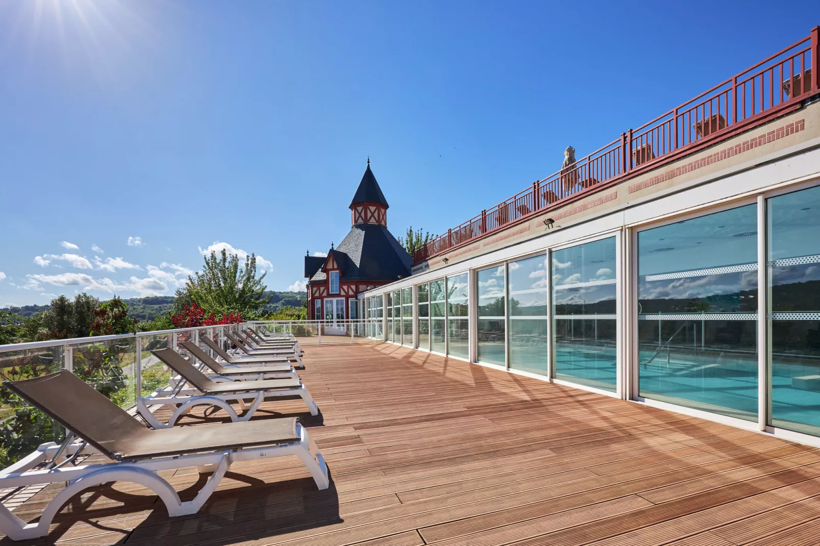 Residence & Spa Houlgate   24 Standard Apt 4 p - 1 bedroom-Pool