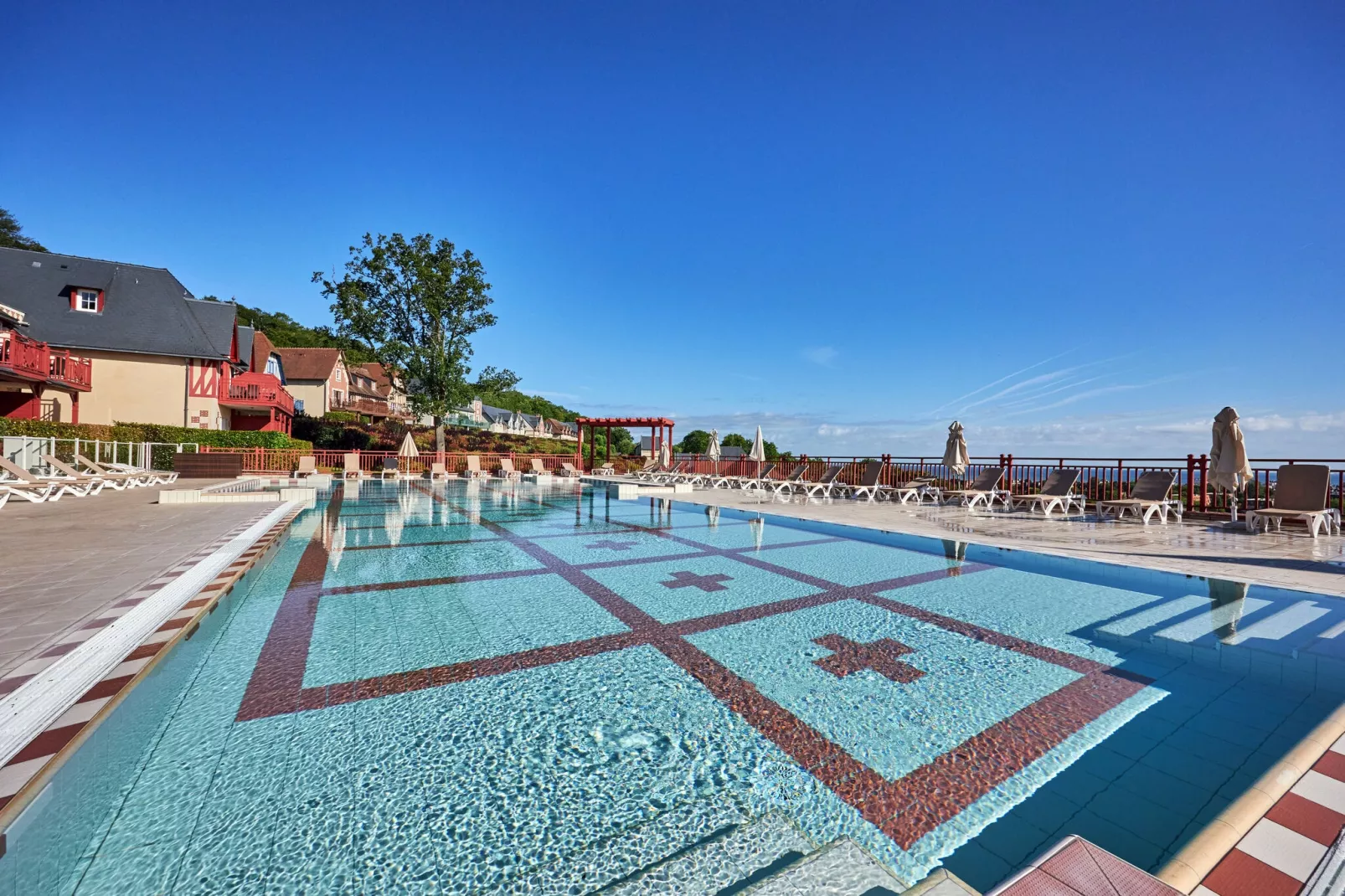 Residence & Spa Houlgate   24 Standard Apt 4 p - 1 bedroom-Pool