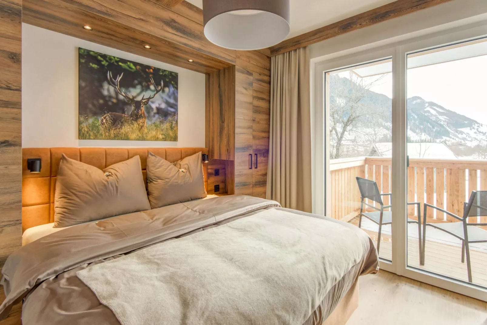 Golden Lodges Type 75 - APP 6 pers-Bedroom