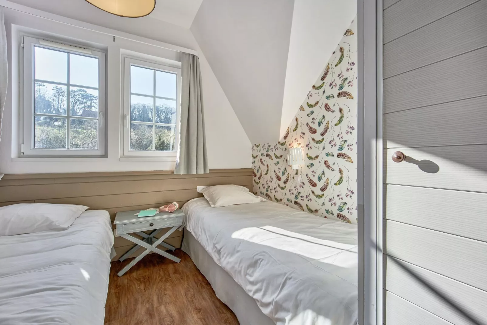 Residence & Spa Houlgate  36 Standard Apt 6 p - 2 bedrooms duplex-Bedroom