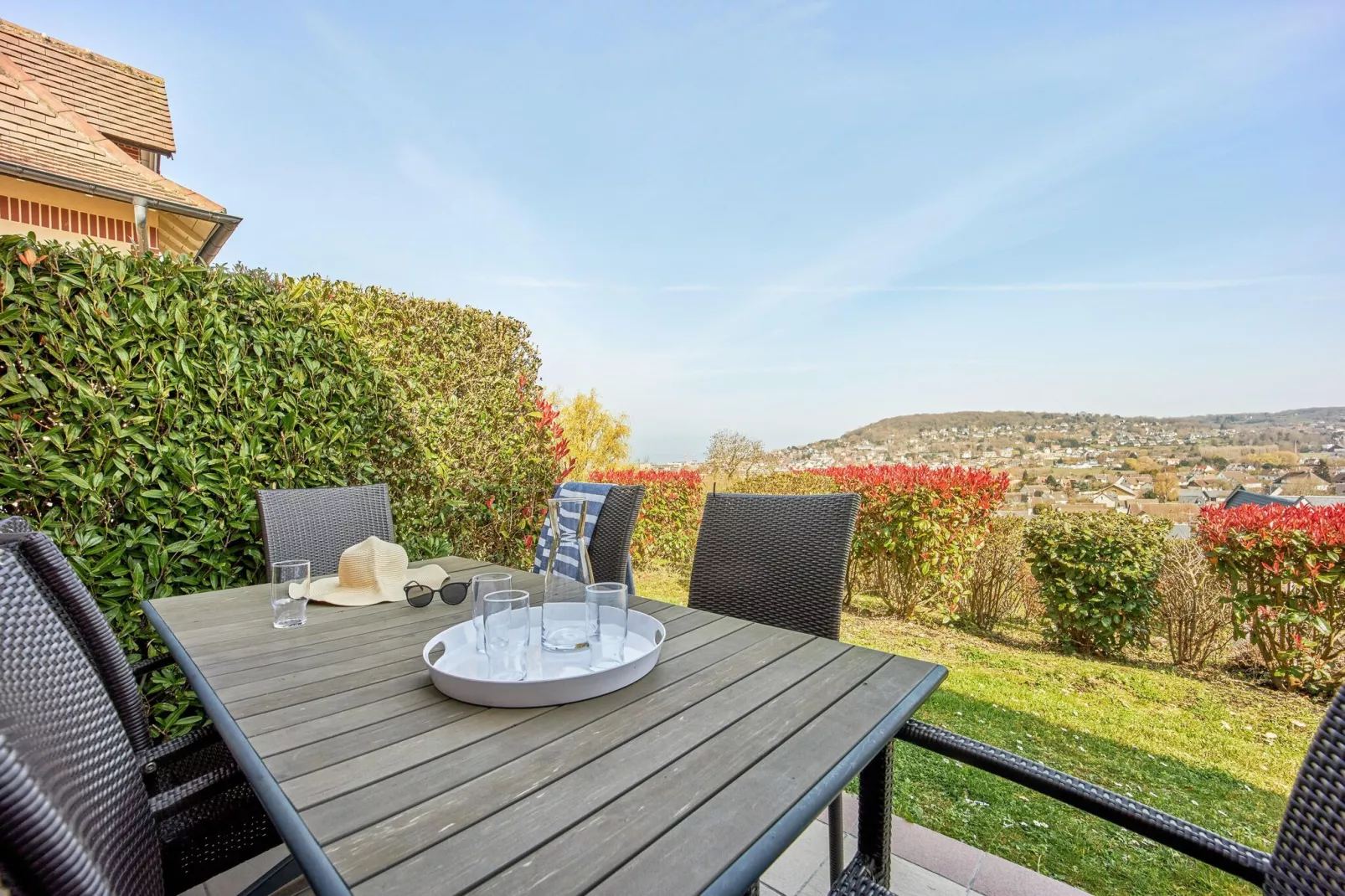 Residence & Spa Houlgate  M6 Standard House 6 p - 2 bedrooms duplex-Exterior summer