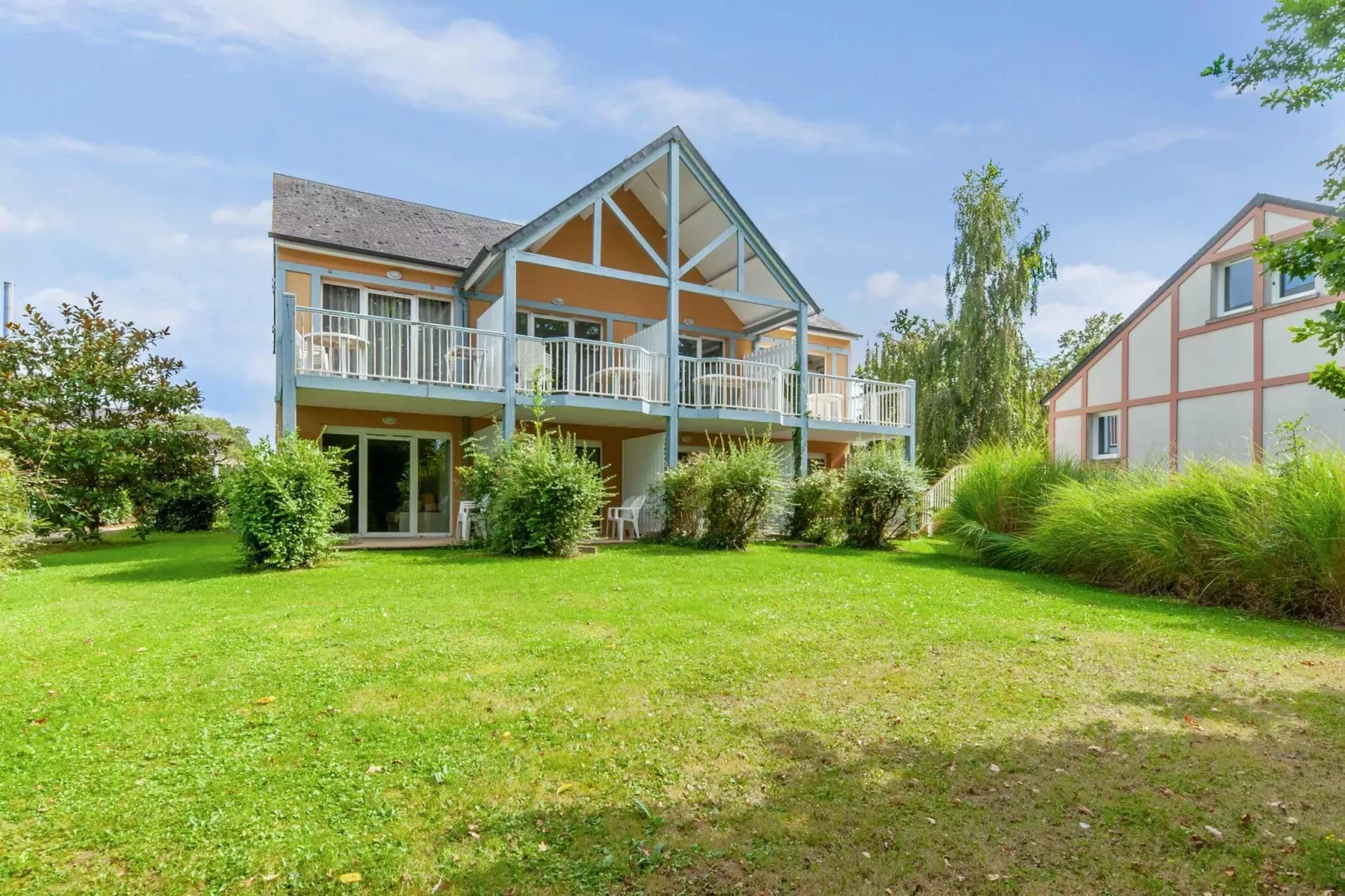 Holiday village Normandy Garden Branville - M5O Standard House 5 p - 1 bedroom - duplex-Extérieur