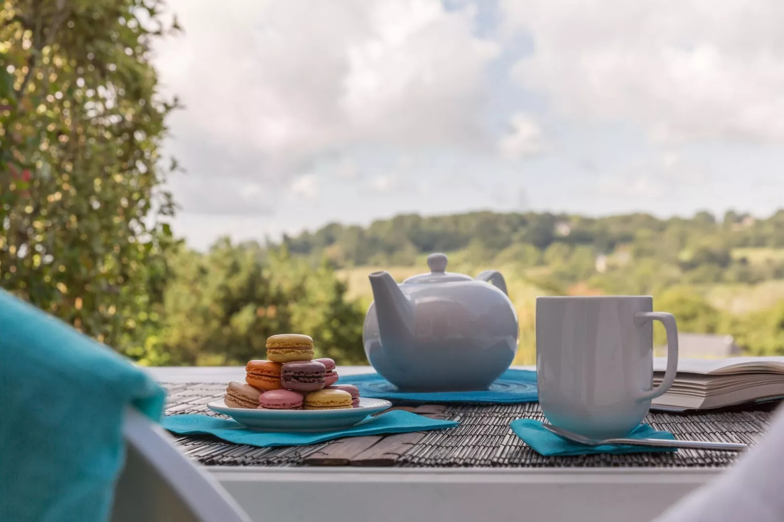 Holiday village Normandy Garden Branville - M6O Standard House 6 p - 2 bedrooms - duplex-M6O Standard House 6 p. - 2 bedrooms - duplex-Außenbereich Sommer
