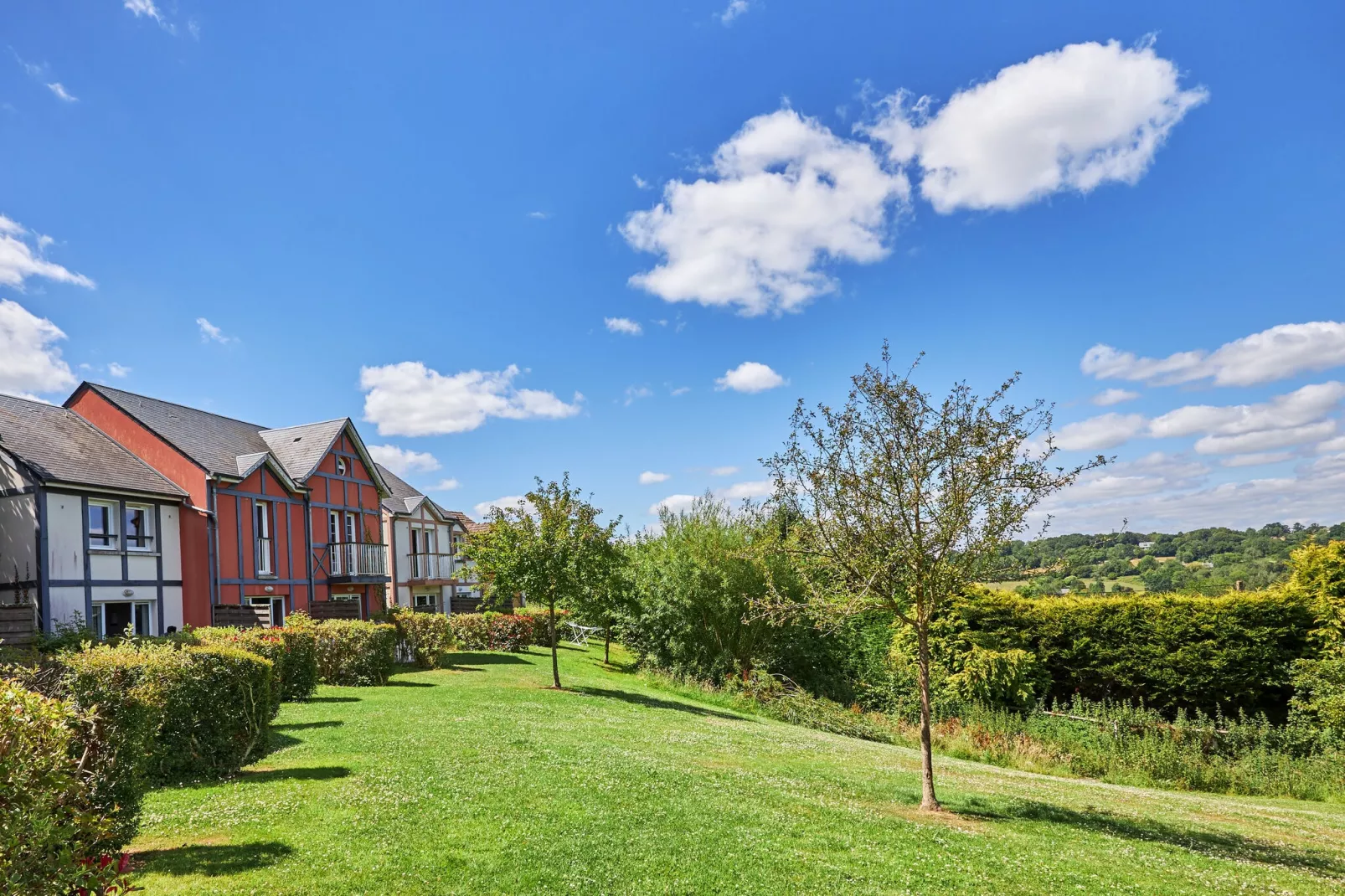 Holiday village Normandy Garden Branville - M6O Standard House 6 p - 2 bedrooms - duplex-M6O Standard House 6 p. - 2 bedrooms - duplex-Außenbereich